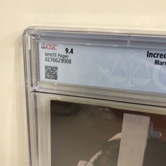 Marvel Comics INCREDIBLE HULK #377 CGC 9.4 NM 1st Professor Smart Hulk Key Issue - Picture 8 of 10